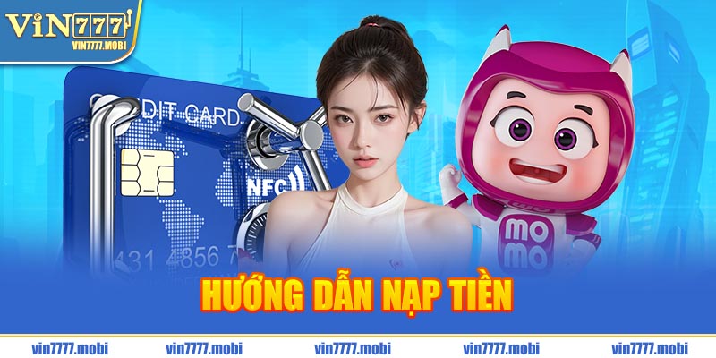 hướng dẫn nạp tiền vào tài khoản